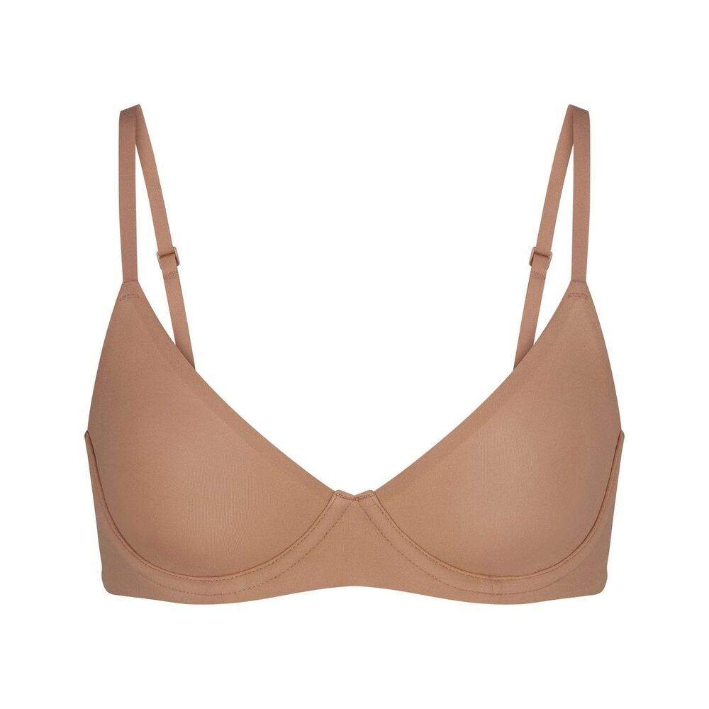 Skims Fits Everybody Unlined Demi Bra Sienna Size 32DDD